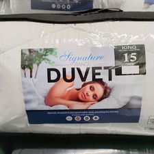 15.0 King Duvet 100% Cotton Feels Like Down Luxury Quilt ** 70% OFF RRP **