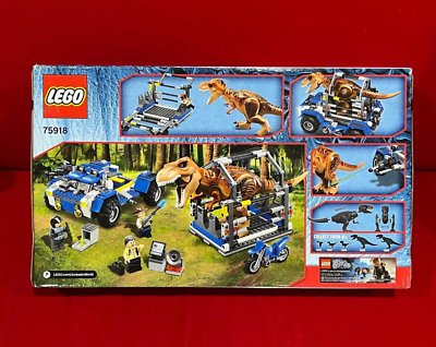 NEW Sealed LEGO Jurassic World: T. Rex Tracker 75918 Retired Set