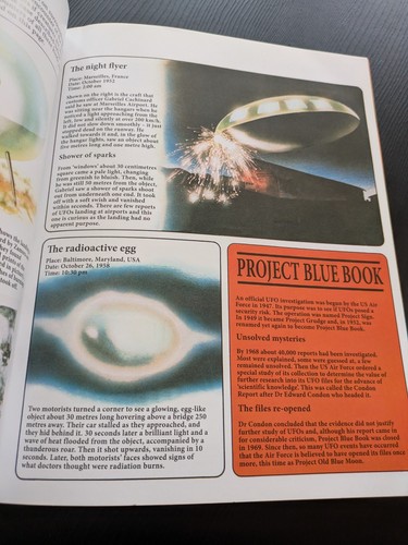 Usborne World of the Unknown - All about UFOs 2020 PB Reissue of 1977 classic - Picture 8 of 12