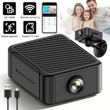 1080P HD Mini WiFi Security Camera with Night Vision & Motion Detection NEW
