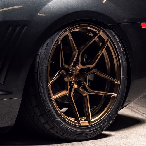 19 " Rohana RFX11 Bronze Forgé Concave Roues Jantes Pour Infiniti M37 M56 - Photo 6 sur 12