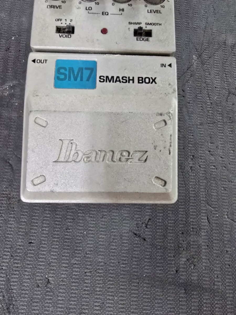 廃盤 Ibanez SM7 Smash Box ギターエフェクター箱、説明書有り 2025年最新】Ibanez SM7の人気アイテム - メルカリ