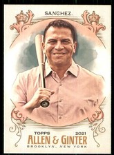 2021 Topps Allen & Ginter Jesse Sanchez MLB Reporter #260
