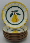 Set of 6 STANGL "Fruit" Coupe Soup Bowls, PEAR, Vintage, Mid Century