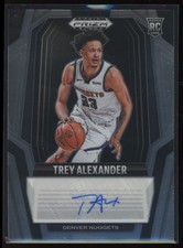 2024-25 Panini Prizm Black Trey Alexander Rookie Auto