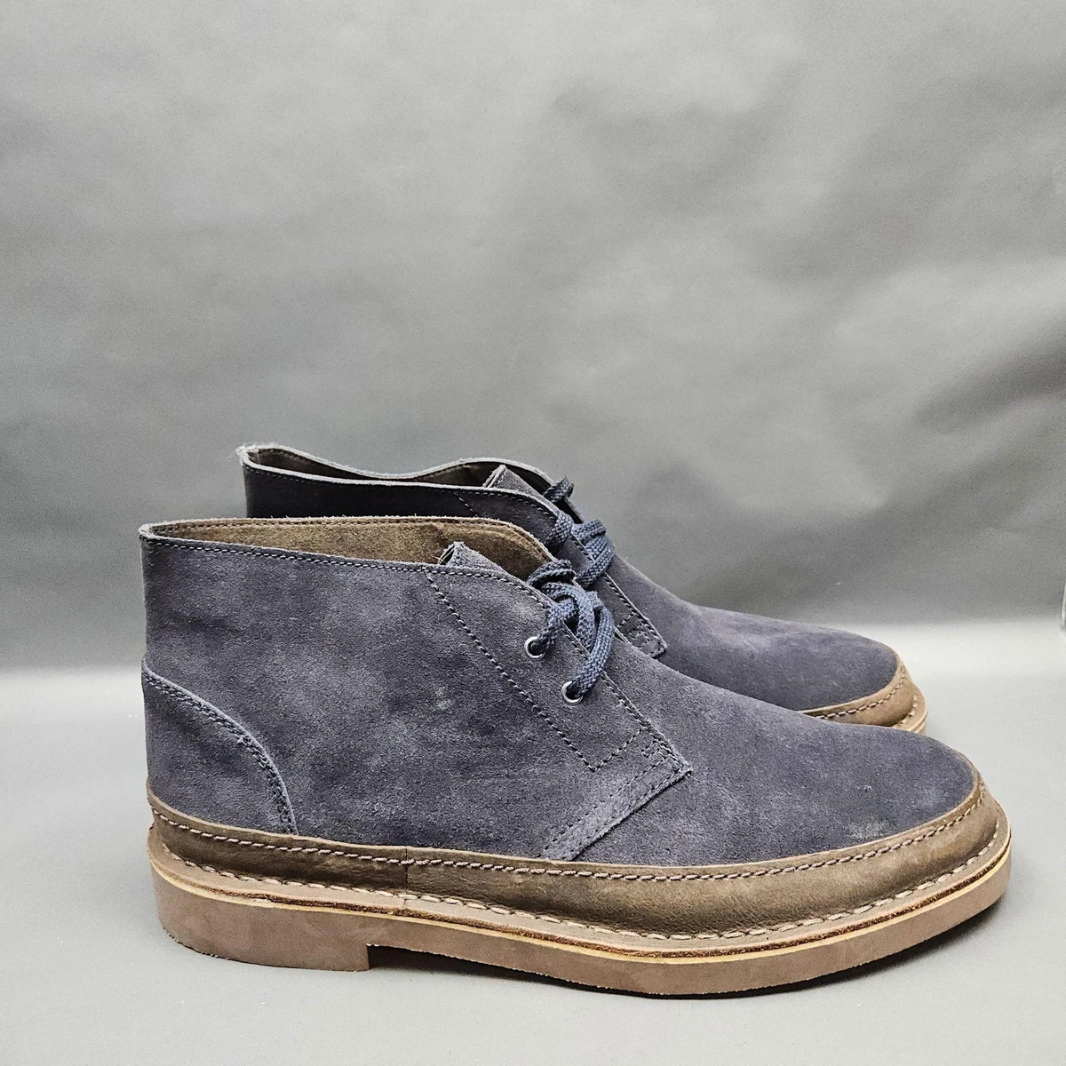 Clarks Bushacre Blue Men display picture 2