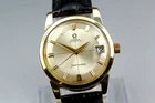 Vintage [N MINT] OMEGA Seamaster Gold Cal.562 Automatic Date Men's From JAPAN