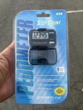 Step counter Sportline Pedometer Step Count 330 Basic Series New