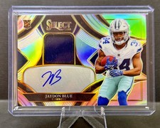 2025 Panini Select - Rookie Signature Memorabilia Jaydon Blue #RSMP-JBE /249...