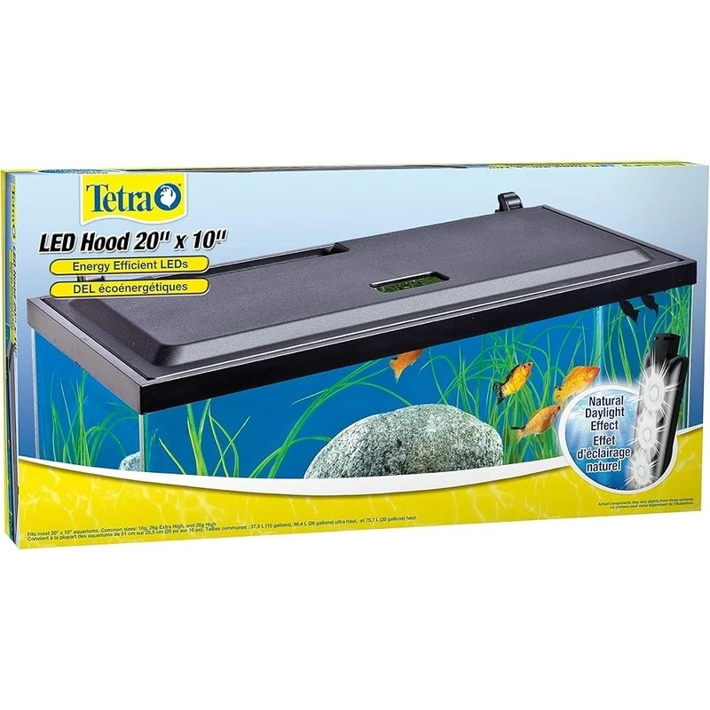 LED Aquarium Hood Low Profile Energy Efficient Filter Compatible 20in Size New - Image 2 of 4