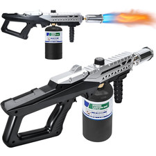 Adjustable Powerful Propane Torch Flame Thrower Gun Weed Torch Burner