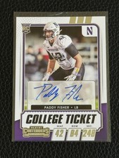 2021 Contenders Draft Picks - College Ticket Autographs Paddy Fisher #178 