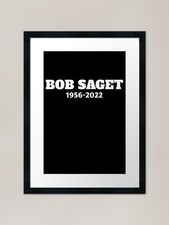 Bob Saget/ R.I.P. Bob Framed Art Pr Framed Wall Art Poster Canvas Print Picture