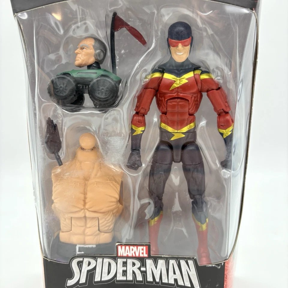 Figura de acción Marvel Legends Superior Foes of Spider-Man Speed Demon 6" caja mala Foto 2 de 4