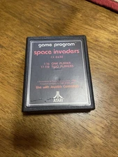 Space Invaders (Atari 2600 Cartridge) Tested & Works!
