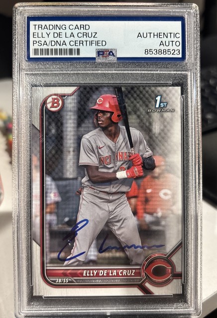 Elly De La Cruz 2022 Bowman Bowman Chrome 1st Bowman Prospect Autographs