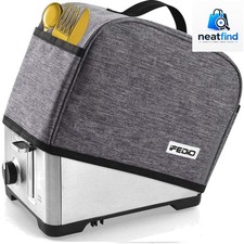 2 Slice Toaster Cover with Two Pockets for St...