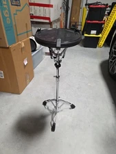 Innovative Percussion CP-1R Practice Drum Pad Black Corps Rim 11.5” plus stand.