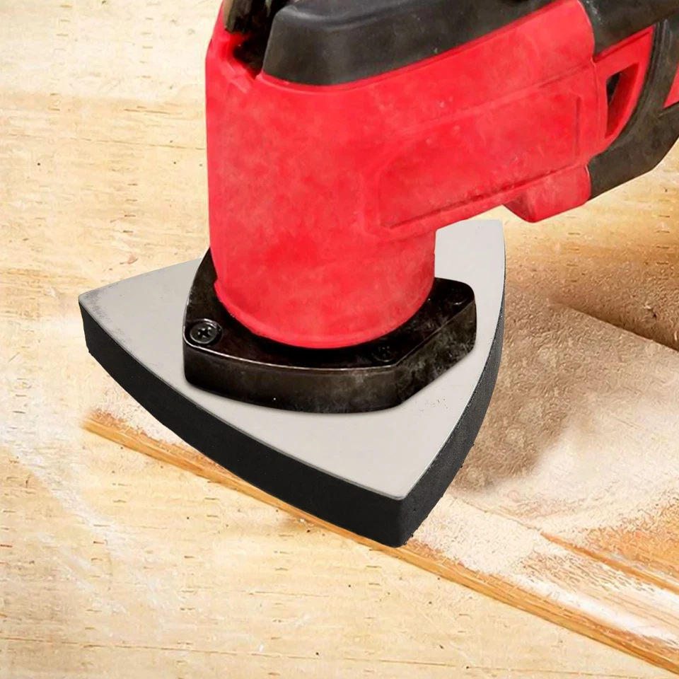 Oscillating Tool Triangular Sanding Pad Stainless Steel Polishing Disc 80mm/3 In - Image 3 of 4