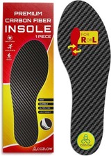 Medical-Grade Carbon Fiber Insole for Pain Relief & Support | Men 13, Women 13.5