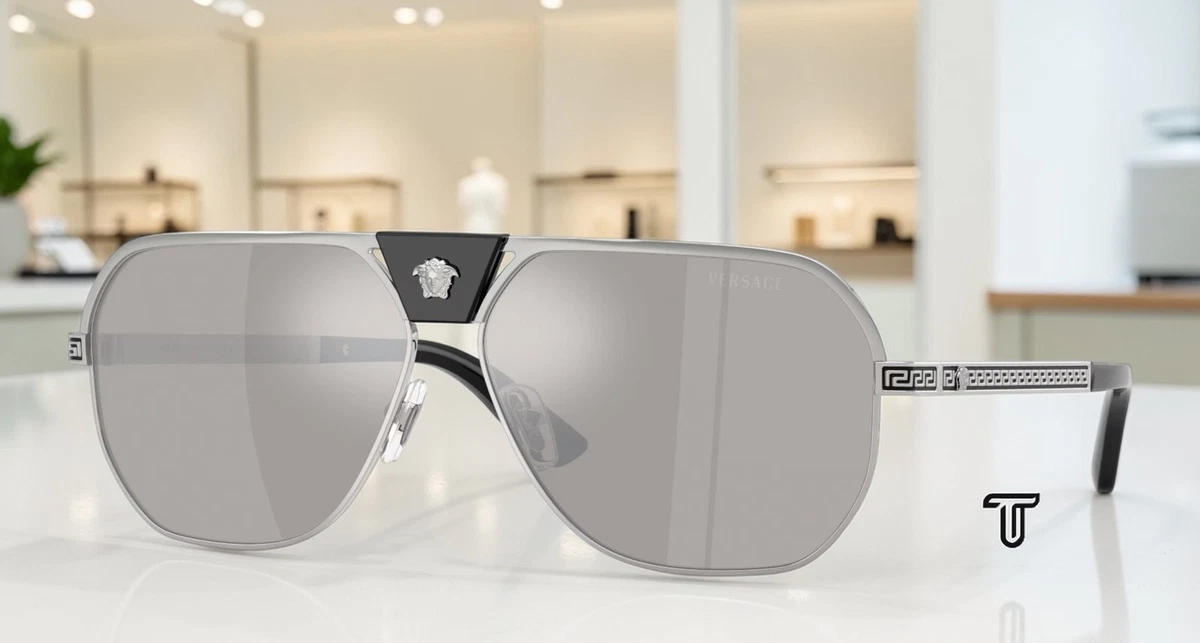 Versace Aviator Sunglasses for Men for sale | eBay display picture 3