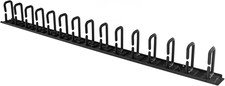 Vertical 0U Server Rack Cable Management W/ D-Ring Hooks - 20U Network Rack Cord
