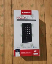 Kwikset Halo Select Wi-Fi and Matter Enabled Smart Lock - Matte Black **NEW**