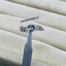 Color Change Alexandrite Ring 925 Sterling Silver Gift For Her.