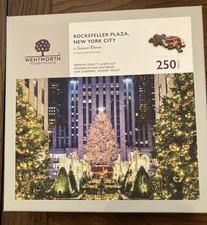Wentworth Rockefeller Plaza New York City Wooden Puzzle 250 pcs 1220