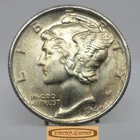 1940-S Mercury Silver Dime, High Grade - #C58440NQ