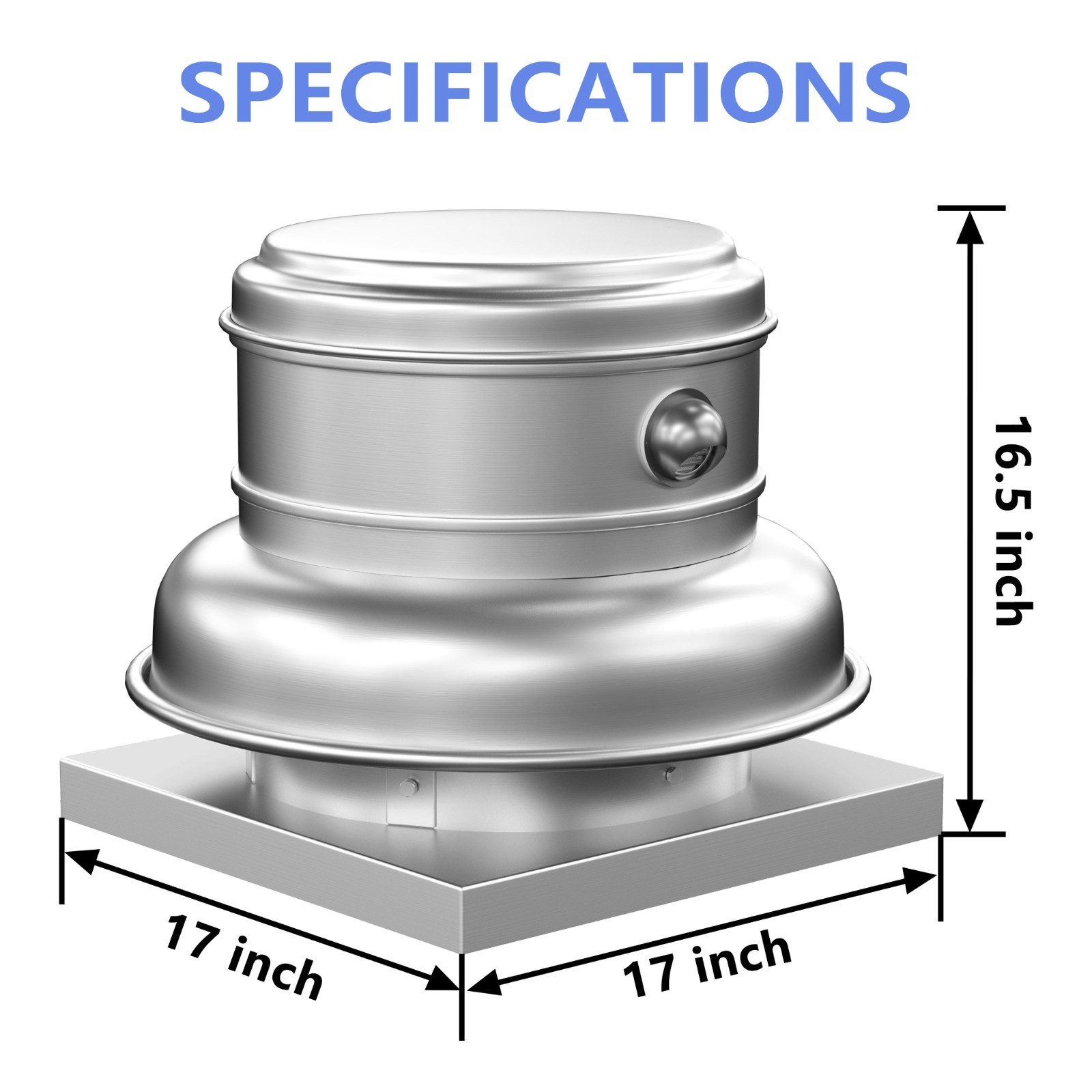 Roof Food Truck Exhaust Fan Centrifugal Downblast Fan For Restaurant Kitchen