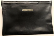 Vintage VW Volkswagen Executive Document Portfolio w/ Spring Frame - 17" x 12"