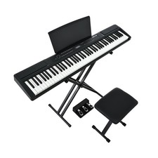 Digital Piano 88 Key Weighted, 88 Key Full Size Piano Weighted Keyboard with ...