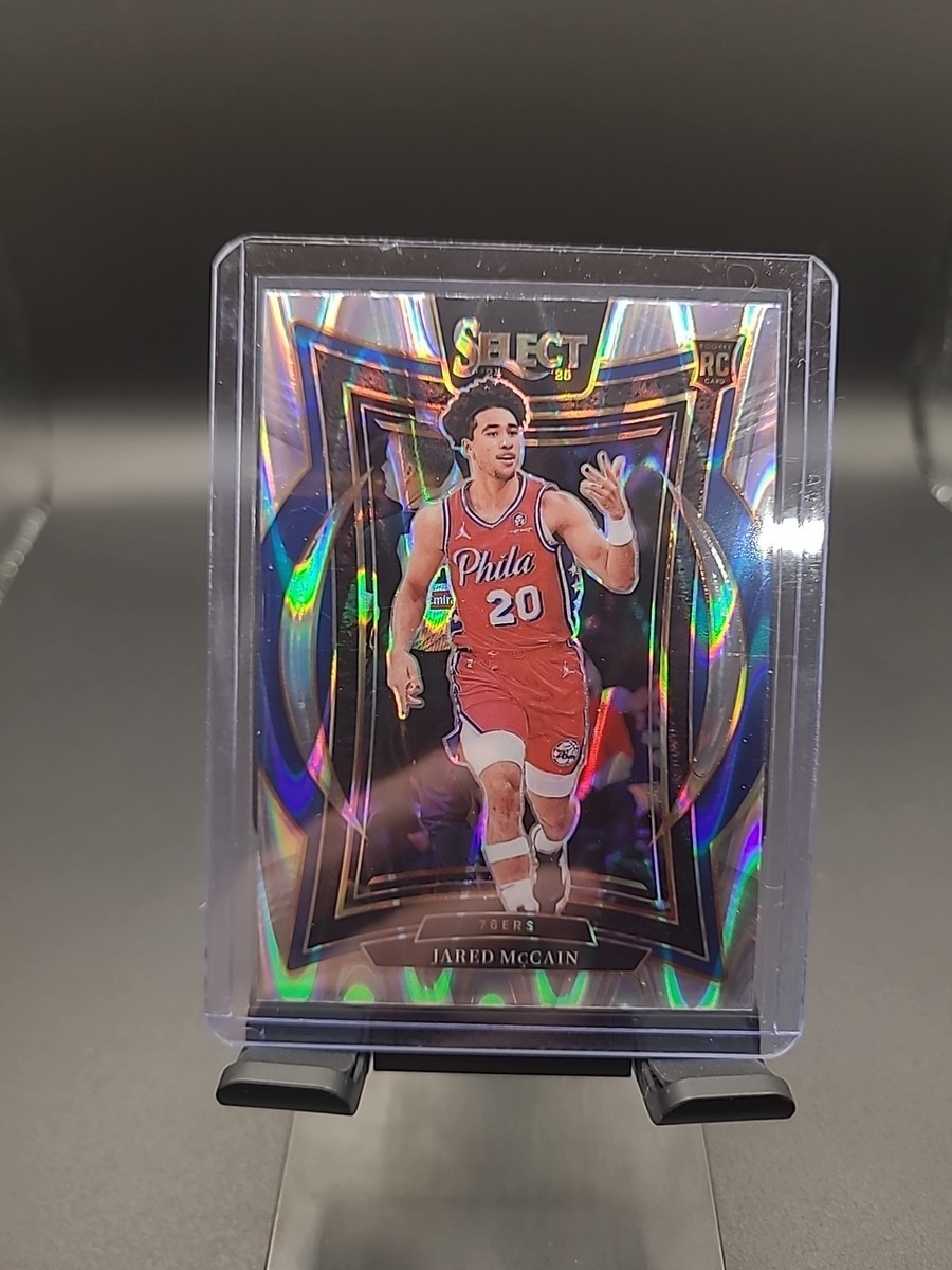 2024 Panini Select Concourse Jared McCain #82 Silver Tectonic