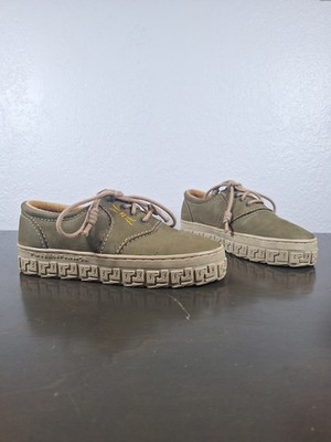 Pure Juice Power Co. Women's Shoes Skate Y2K Green Platform Size 9 Leather Upper