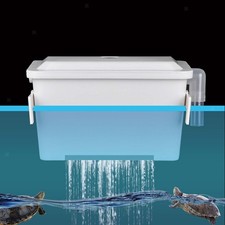 Caja Colgante Tanque Filtración Oxígeno Externo Cascada Acuario