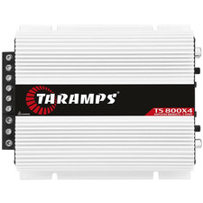 Taramps TS 800X4 2 Ohms 800W RMS Full Range 4-Channel Car Audio Amplifier