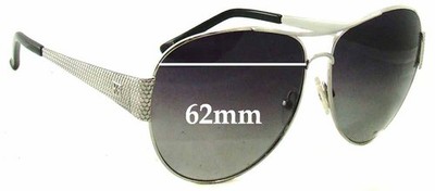 SFx Replacement Sunglass Lenses fits Escada  SES 748 - 62mm Wide