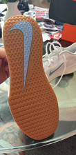 Nike Men’s Low Top Lace-Up Trainers White/Blue Gum Sole Mesh Upper UK 7