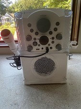 Used Medium White Karaoke Machine
