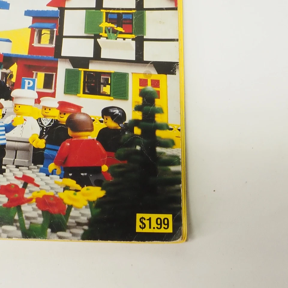 Vintage 1980 LEGO Legoland 6000 Idea Book Instruction Manual Catalog Booklet - Image 4 of 4