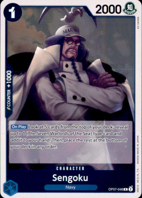 Sengoku Foil R 500 Years in the Future OP07-046 NM 2024