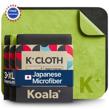 Koala Lens Cleaning Cloth 3 Pack XL Japanese Microfiber Glasses Cloths Eyeglass