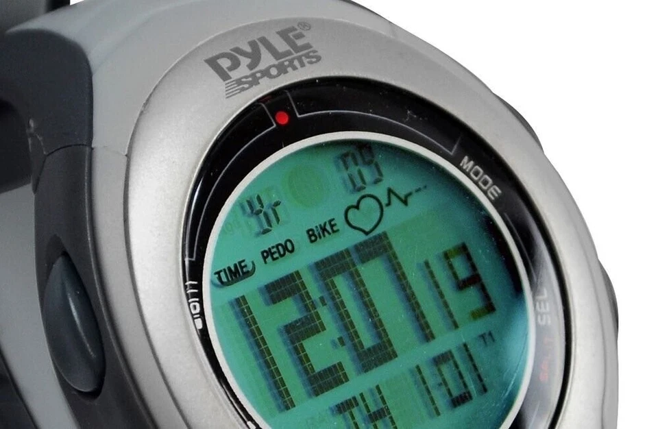 Pyle Digital Biking/Running Watch Pulse, Chronograph, Pedometer Dual Clock - Image 2 of 4