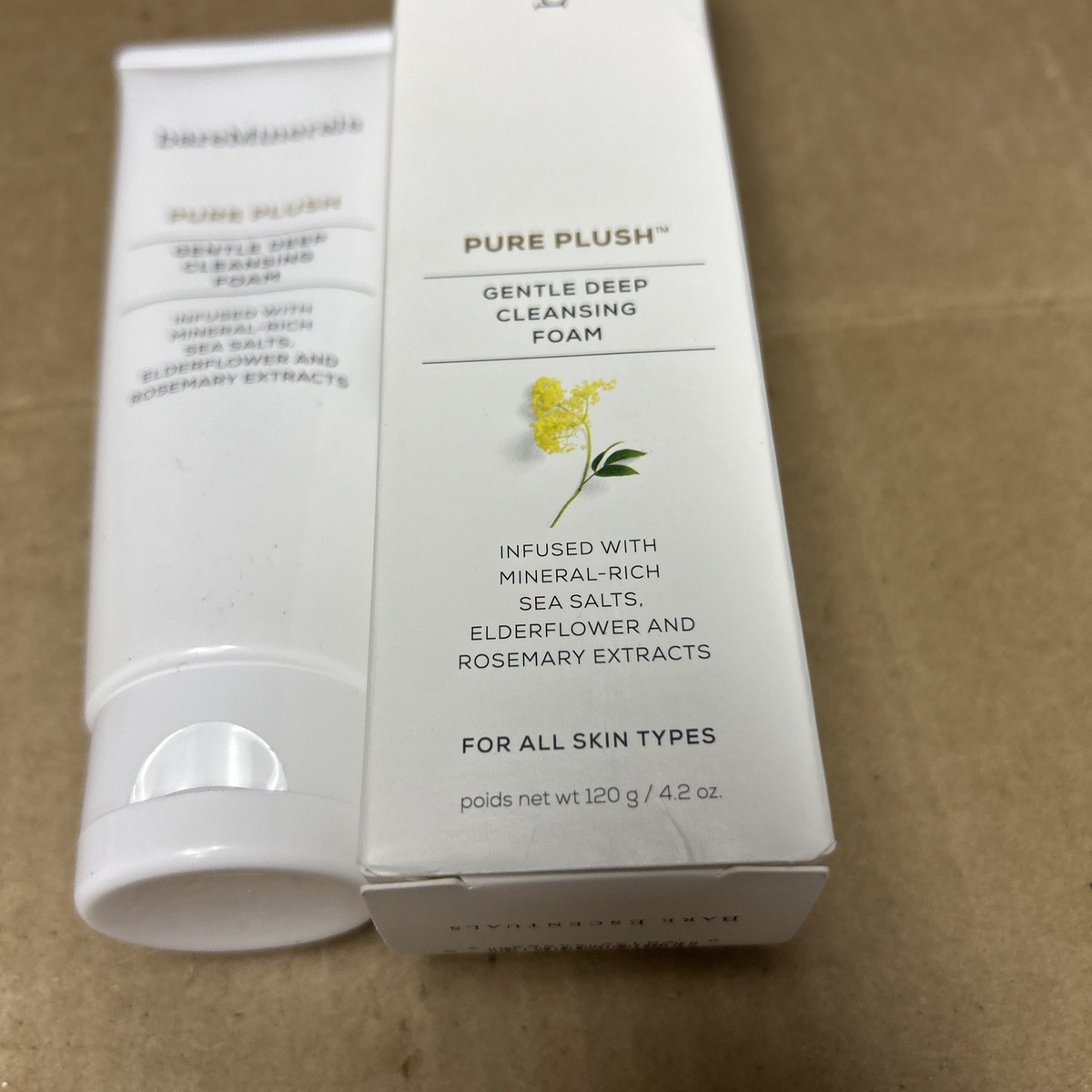 bareMinerals PURE PLUSH 洗顔料 120g bareMinerals Pure Plush Gentle Deep Cleansing Foam 120g for