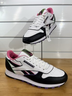 Reebok - US 12 Men White/Black/Pink Rare Retro Anuel AA Classic Soy Leyenda