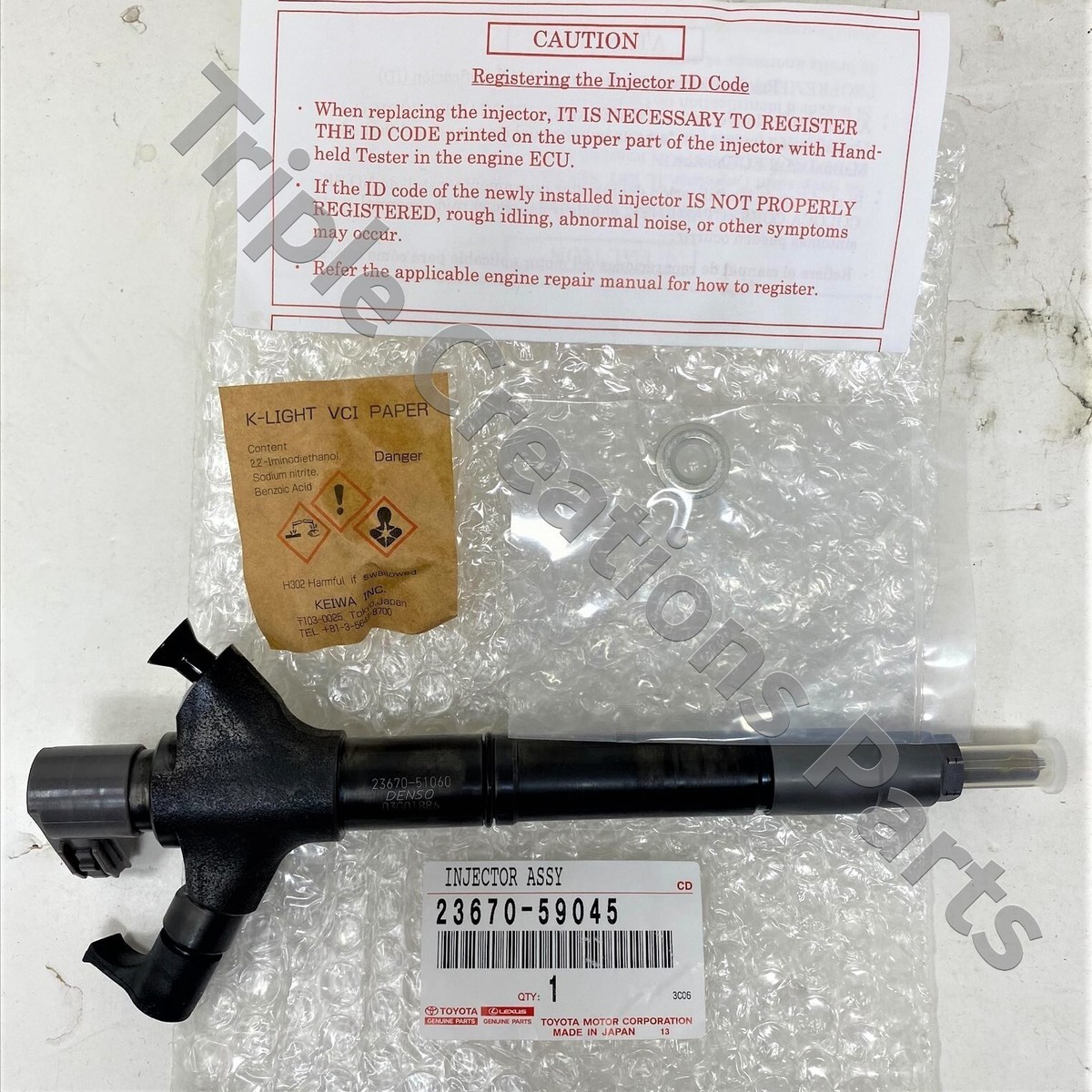 セプト様 2367059045 Genuine Toyota Injector Assy 23670-59045 OEM | eBay