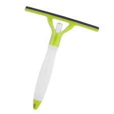 Window Squeegee Cleaner Window Wiper Microfiber Scrubber with Spray Head