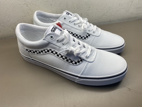 checker stripe vans