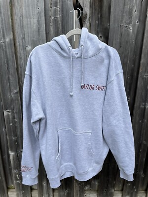 Taylor Swift Loving Him Was Red TV Gray Hoodie Size Large New | eBay